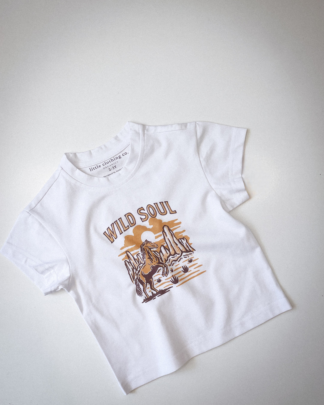 Wild Soul Horse Tee T-Shirt in Organic Cotton