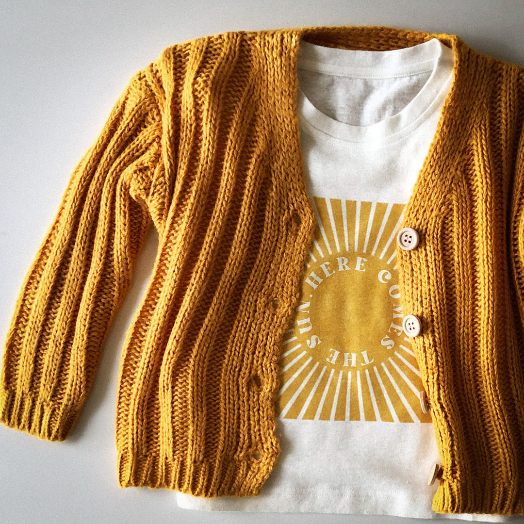 Here Comes the Sun Tee in Hemp & Organic Cotton / Organic Cotton