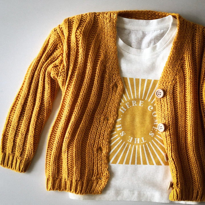 Here Comes the Sun Tee in Hemp & Organic Cotton / Organic Cotton
