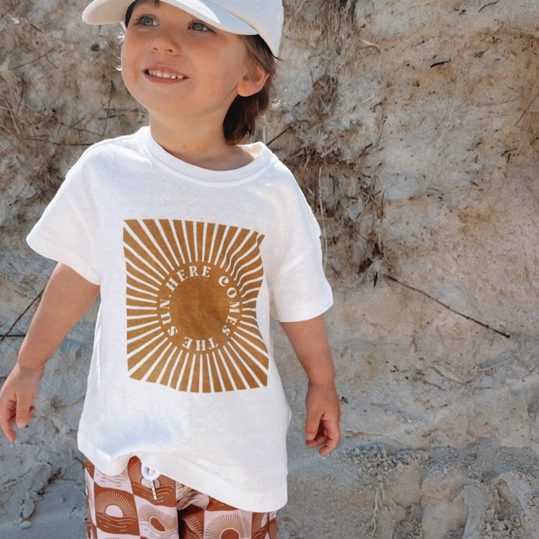 Here Comes the Sun Tee in Hemp & Organic Cotton / Organic Cotton