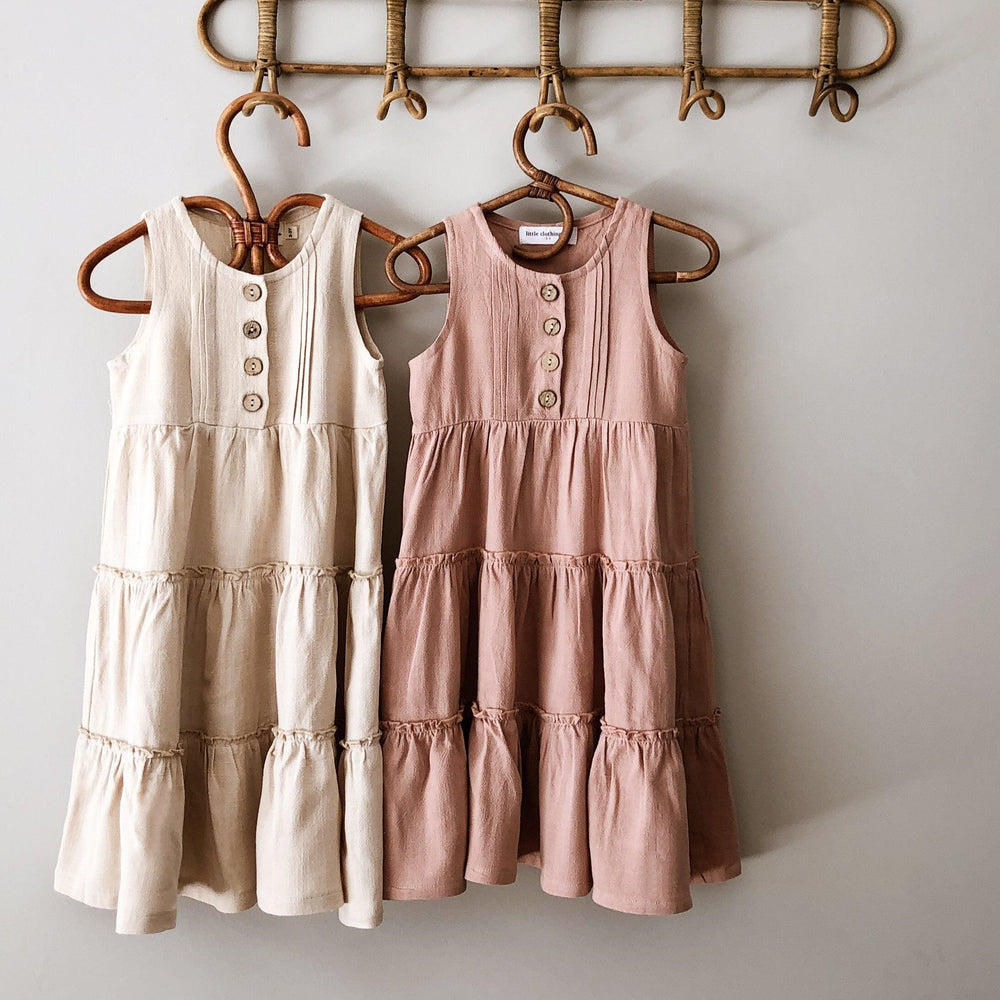 Bohemian Dreaming Maxi Linen Dress - littleclothingco