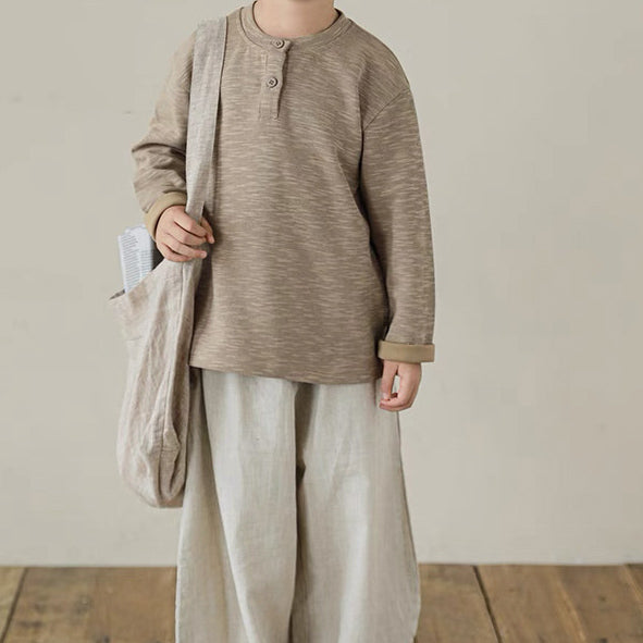 Everyday Henley - Henley Long Sleeve T-Shirt