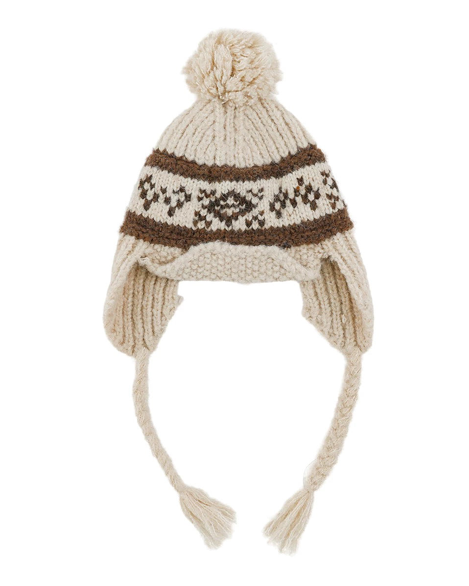Classic Pom Pom Knit Beanie Free Size