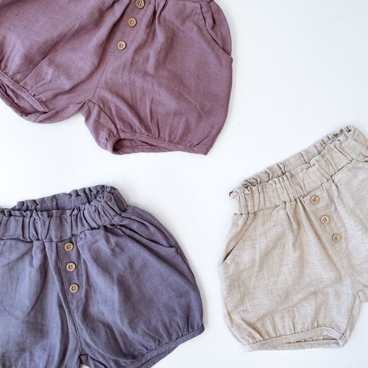 Girls Bubble Cotton Shorts - Size 5-6, 6-8 & 8-10