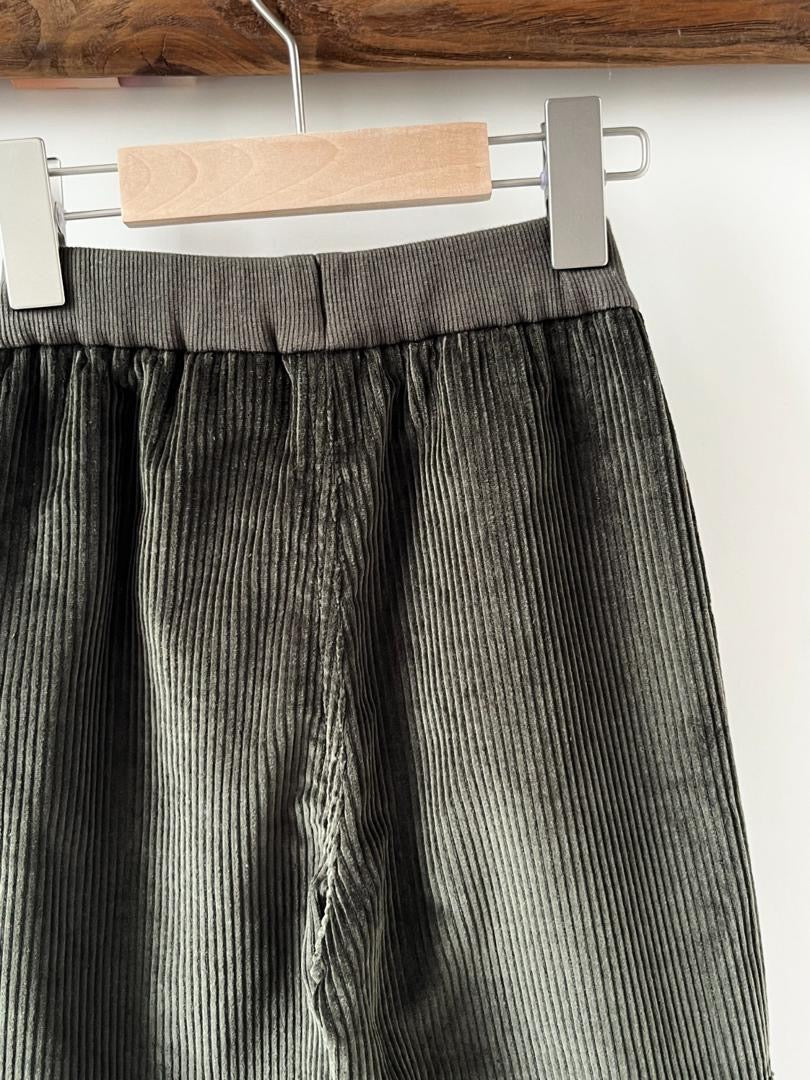 The Everyday Cord Pants - Relaxed Panelled Fit with Ribbed Cuffs
