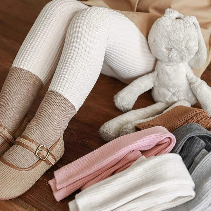 Footless Leggings in Pure Cotton