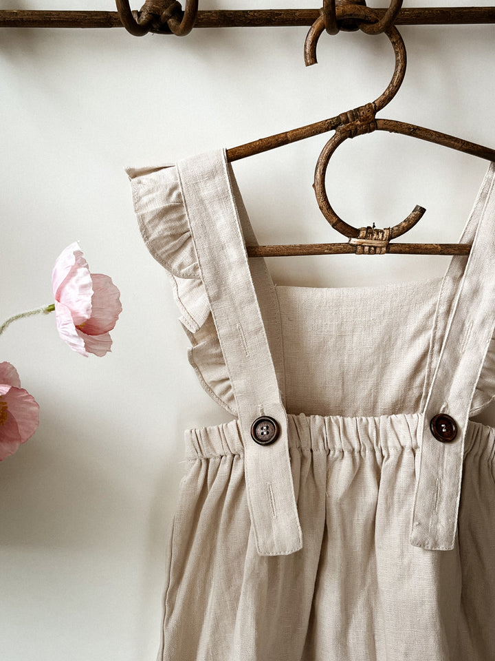 Vintage Dreams 100% Linen Pinafore Dress - Now in Six Colourways!
