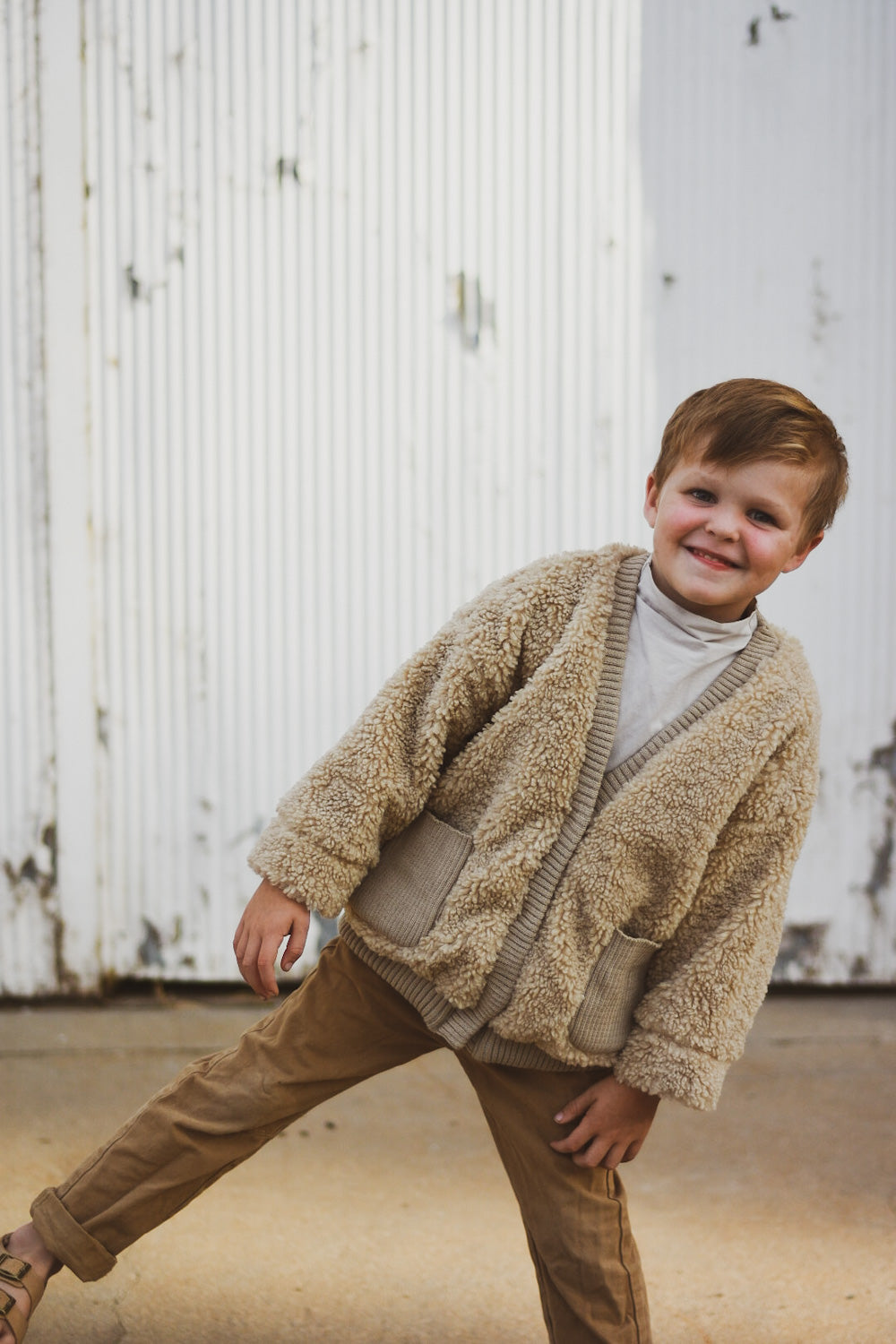 The Essential Teddy Jacket in Natural