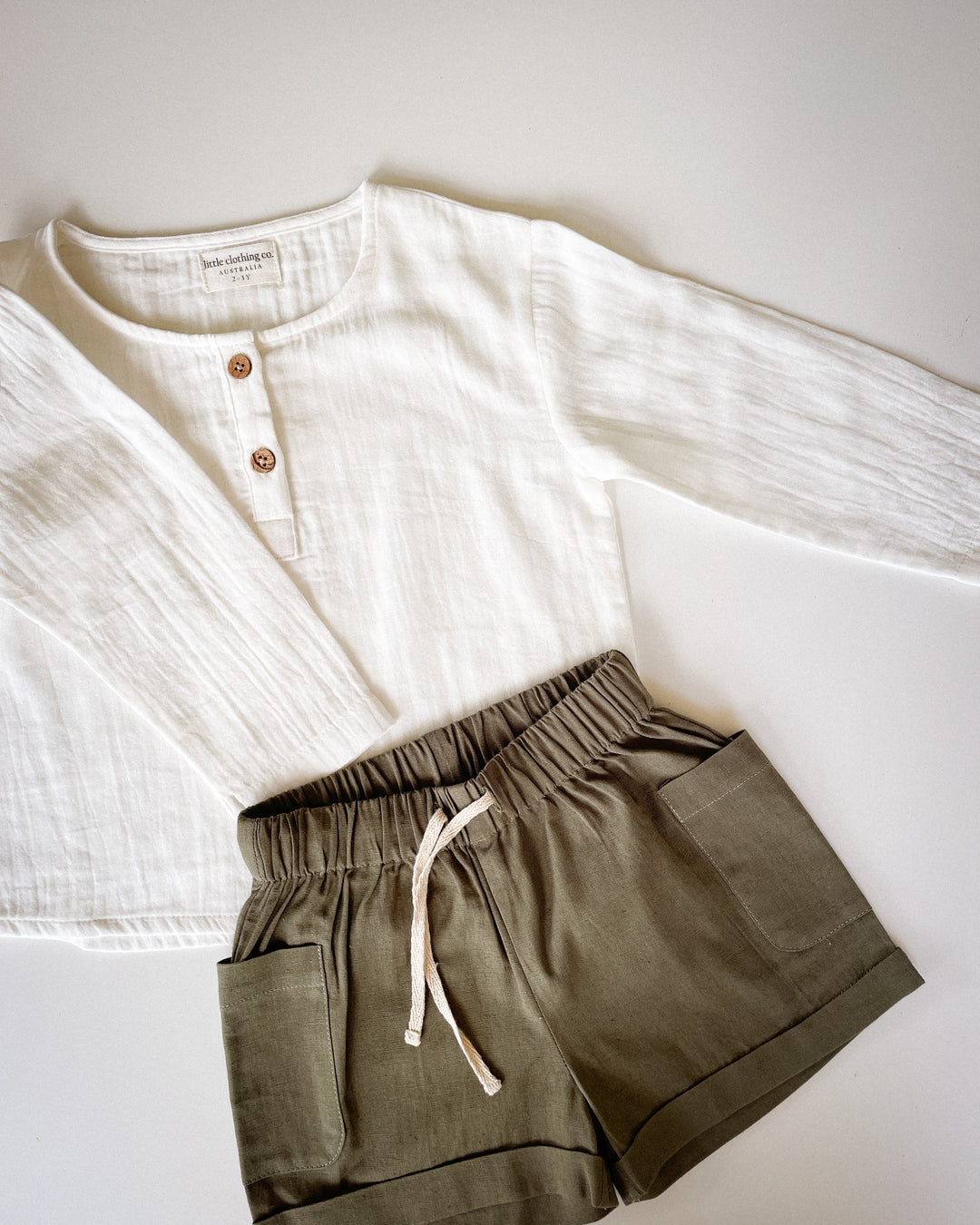 Soft Muslin Breathable Pure Cotton Long Sleeve Shirt