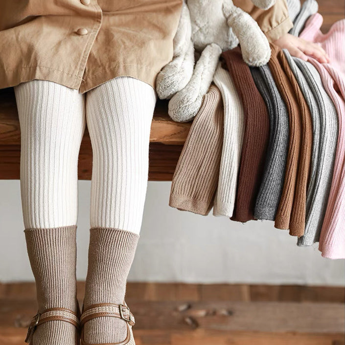 Footless Leggings in Pure Cotton