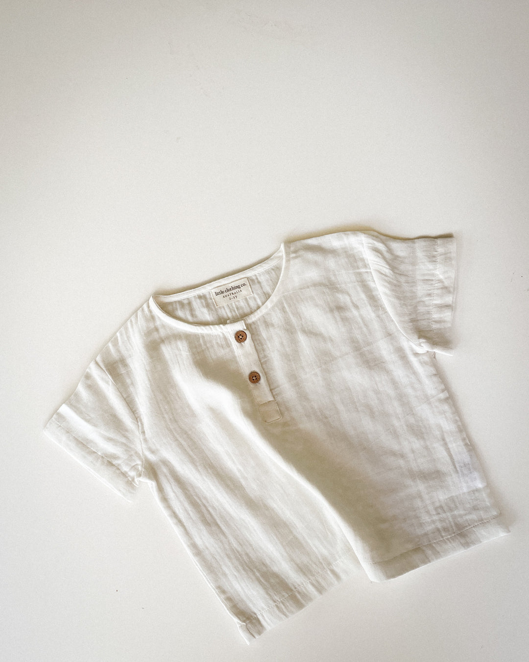 Soft Muslin Breathable Pure Cotton Short Sleeve Shirt