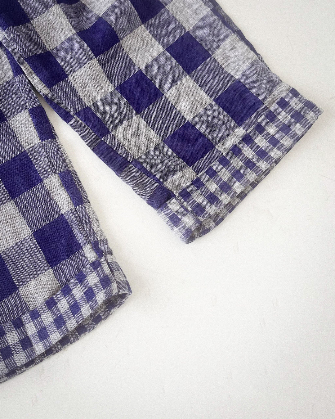 Easy Wear Check Trouser Pants - 100% Cotton