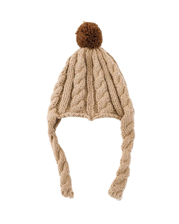 Classic Pom Pom Knit Beanie Free Size