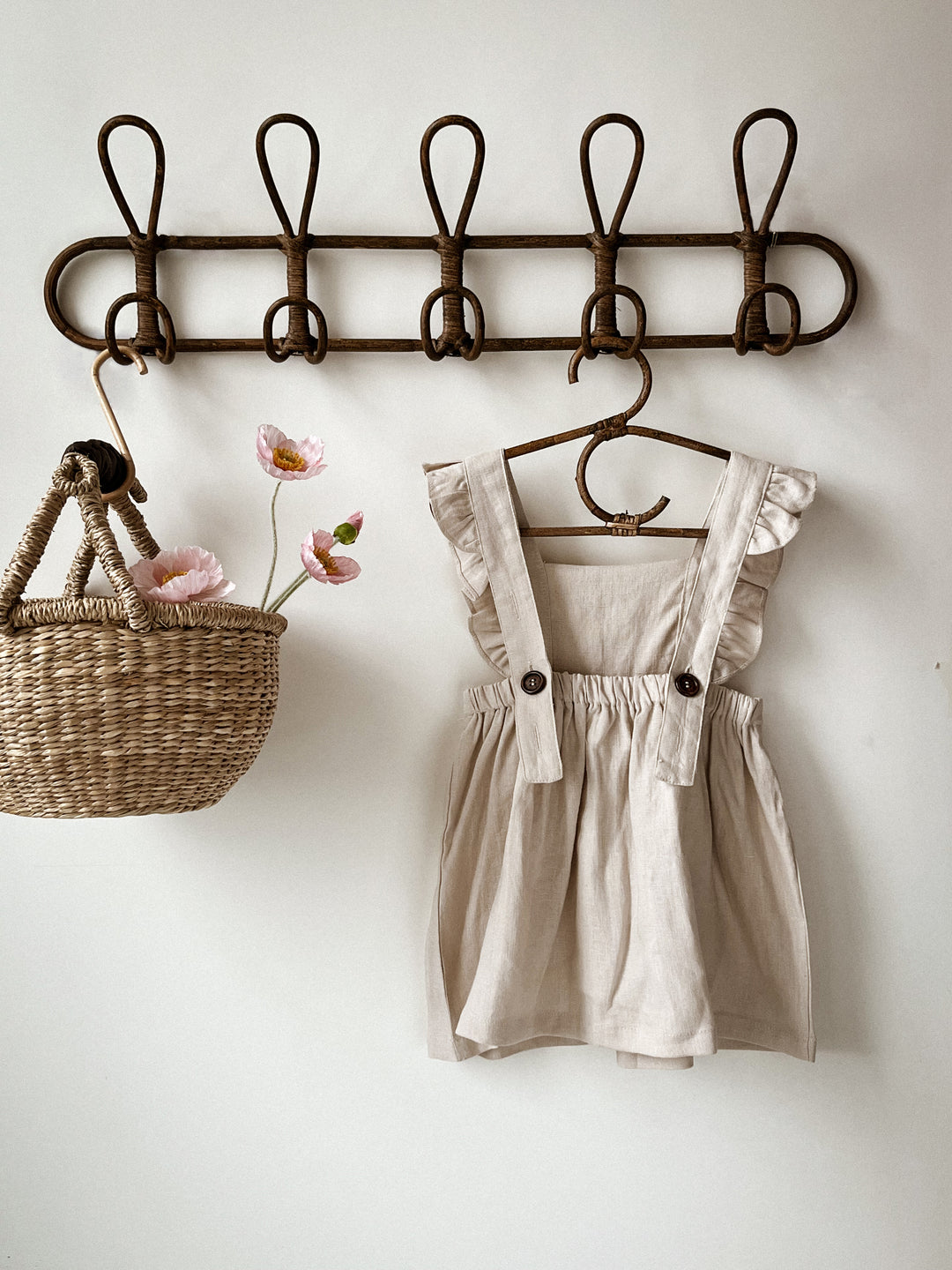 Vintage Dreams 100% Linen Pinafore Dress - Now in Six Colourways!