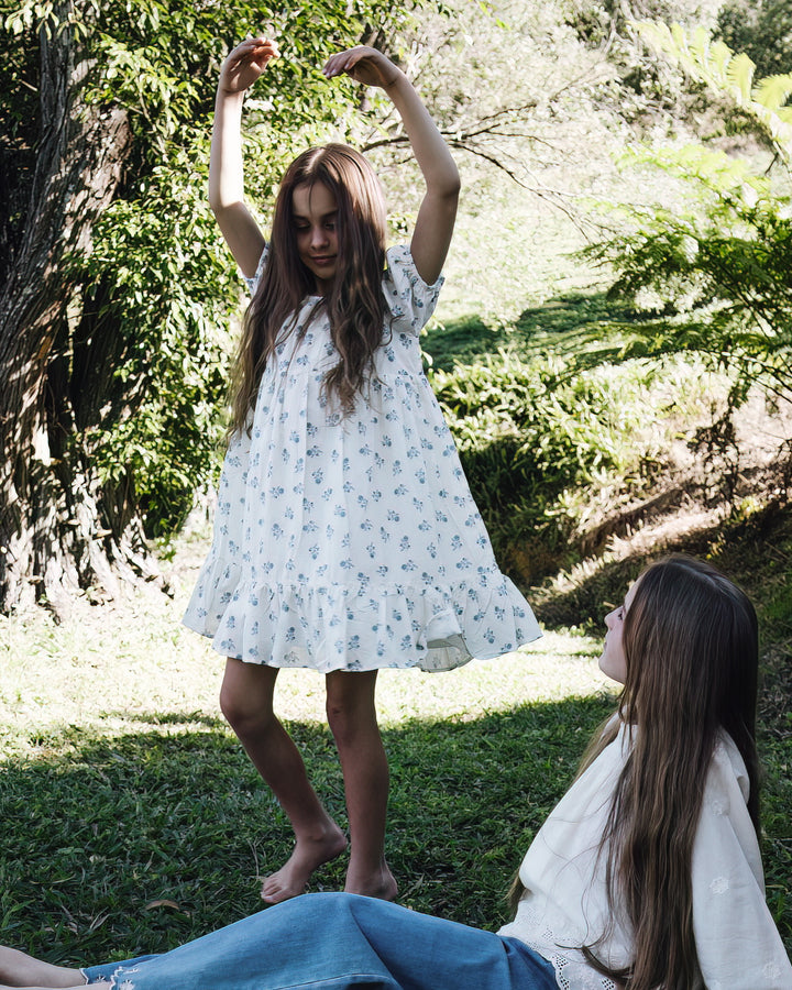 The Bluebell Twirl Dress