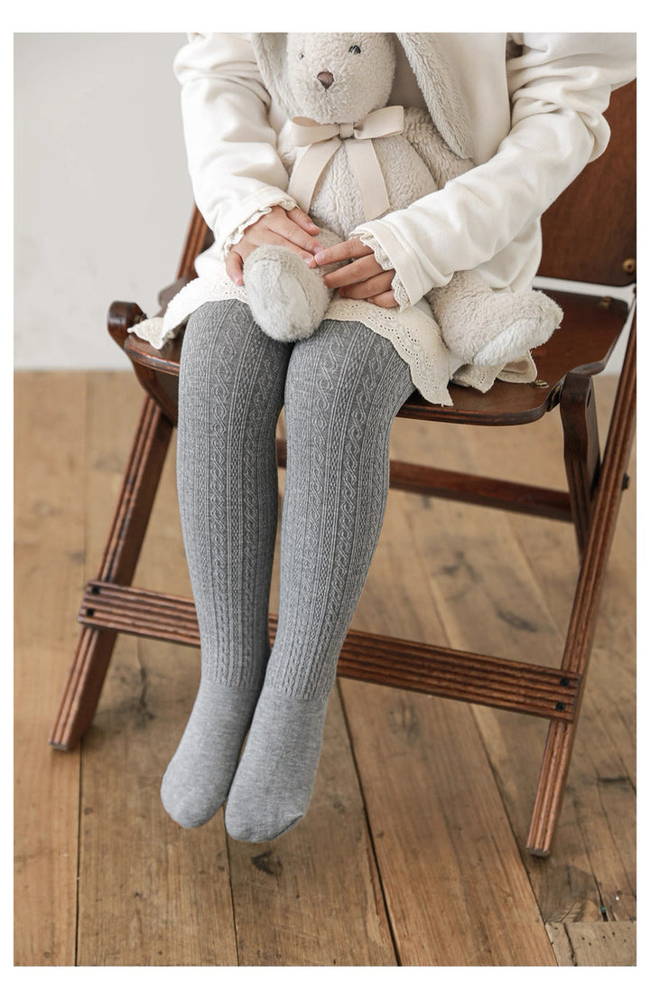 Classic Cable Knit Stocking - Cotton Lined