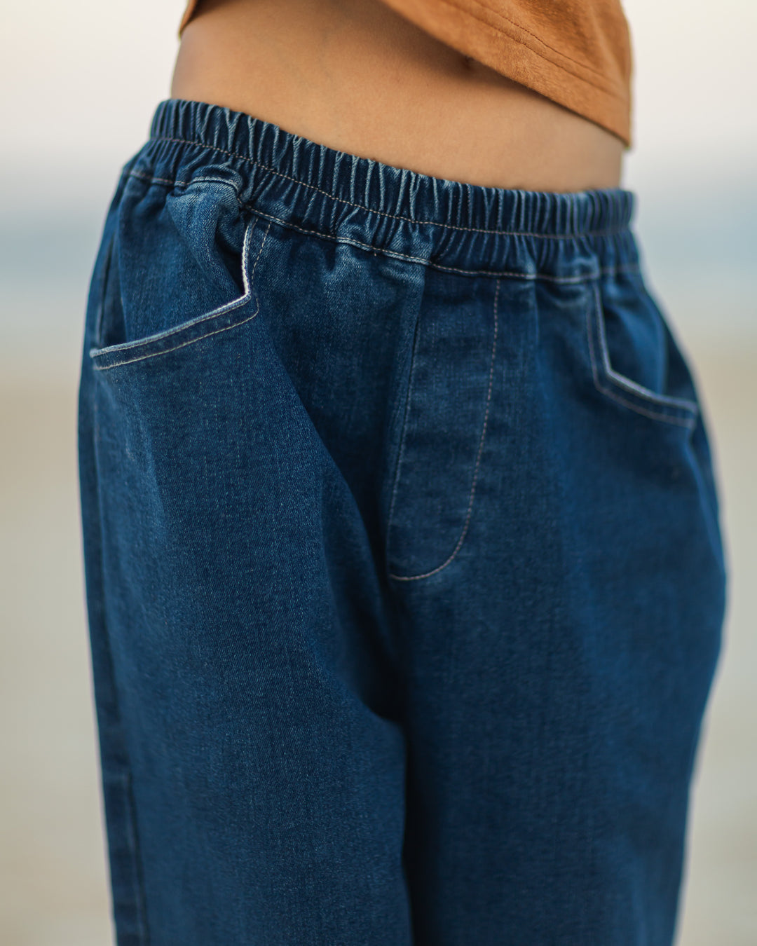 The Explorer Jeans in Denim Blue