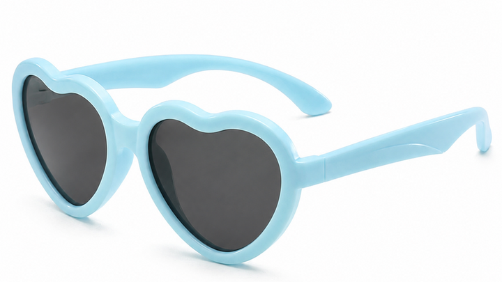 Flexible Heart Sunglasses with Polarised Lenses Ages 0 - 8