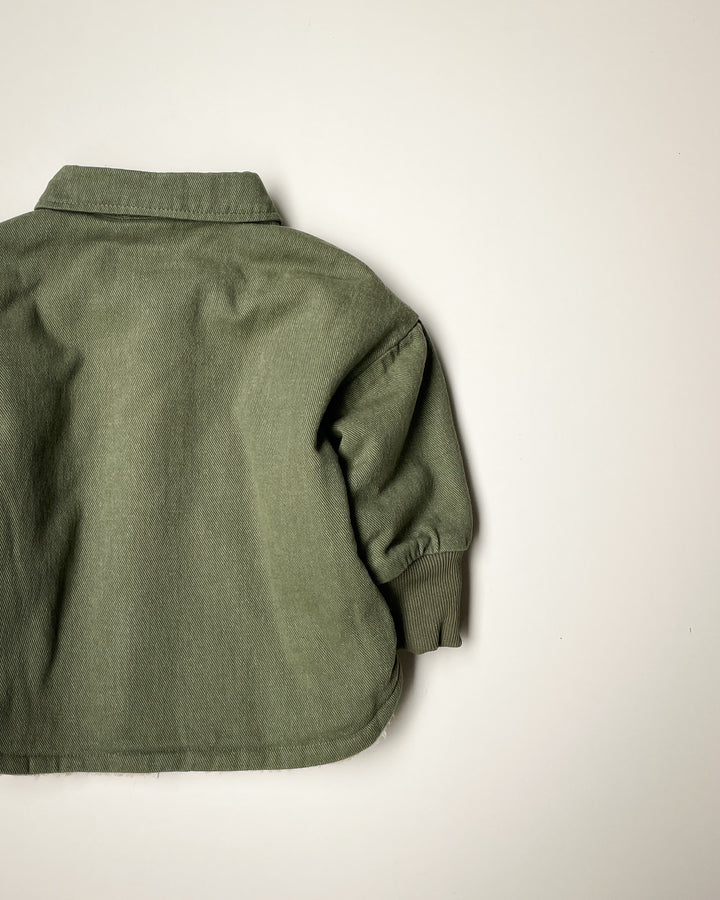 The Forest Trail Jacket in Olive and Chestnut