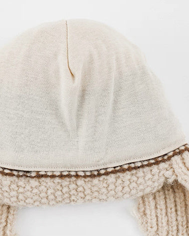 Classic Pom Pom Knit Beanie Free Size