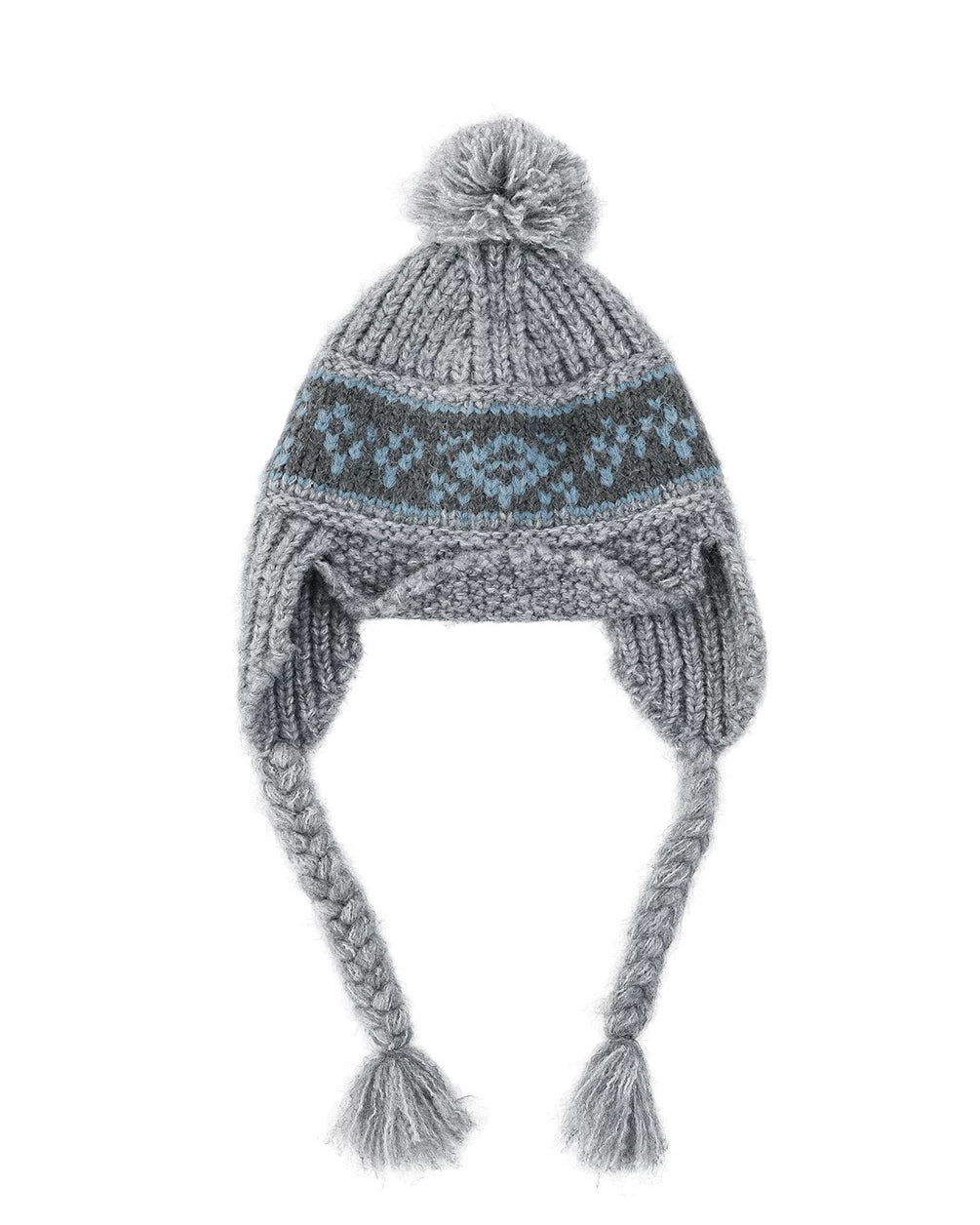 Classic Pom Pom Knit Beanie Free Size