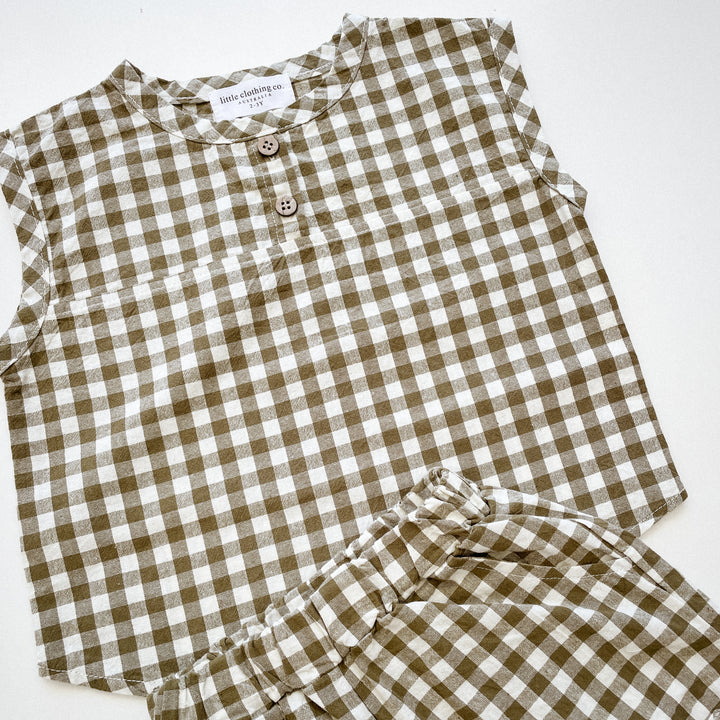 Gingham Summer Set