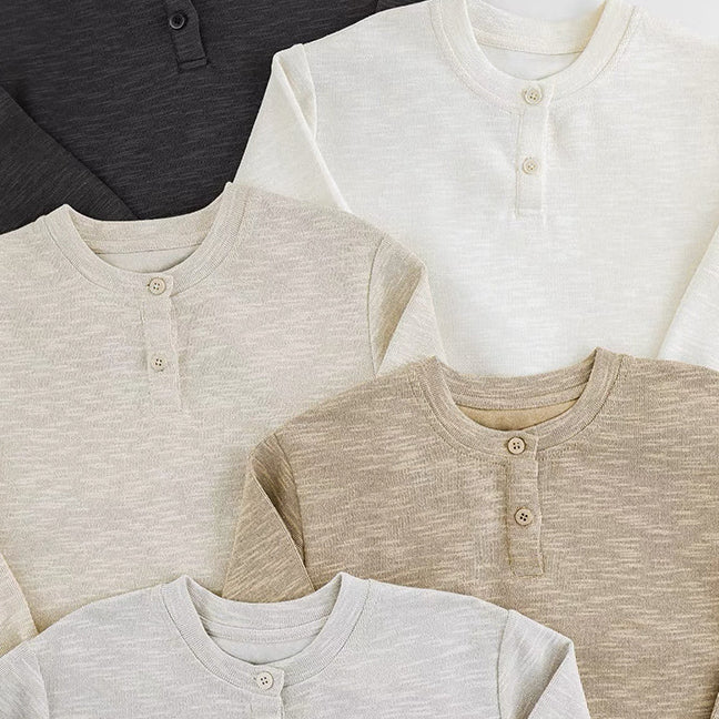 Everyday Henley - Henley Long Sleeve T-Shirt