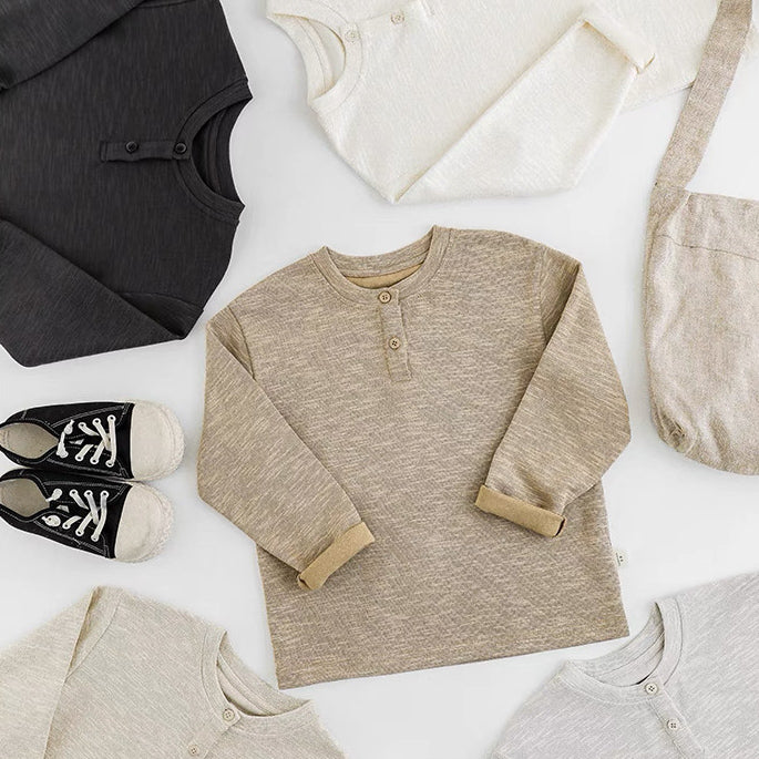 Everyday Henley - Henley Long Sleeve T-Shirt
