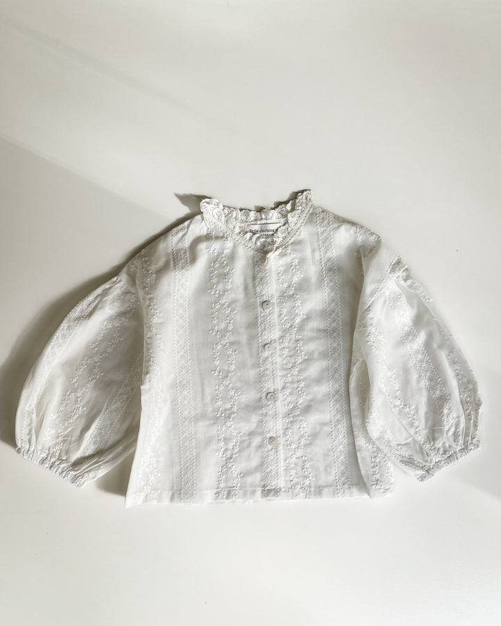 The Pretty in Lace Garden Blouse
