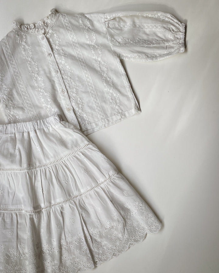 The Pretty in Lace Garden Blouse