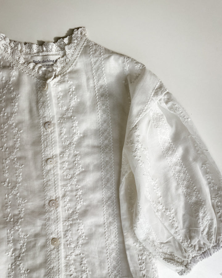 The Pretty in Lace Garden Blouse
