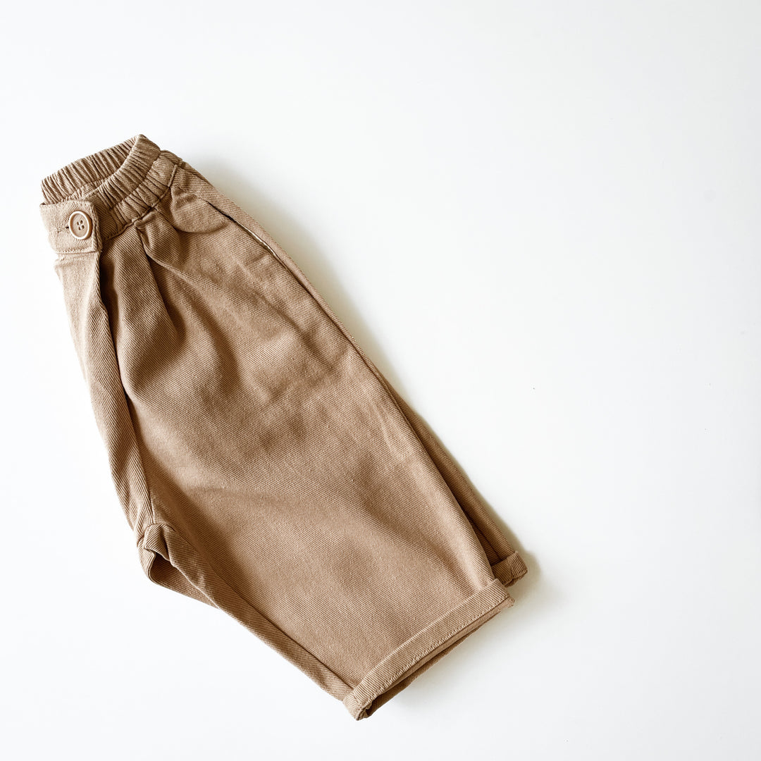 Little Heritage Cotton Twill Trouser Pants