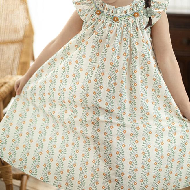 Whimsy Days in Marigold Dress