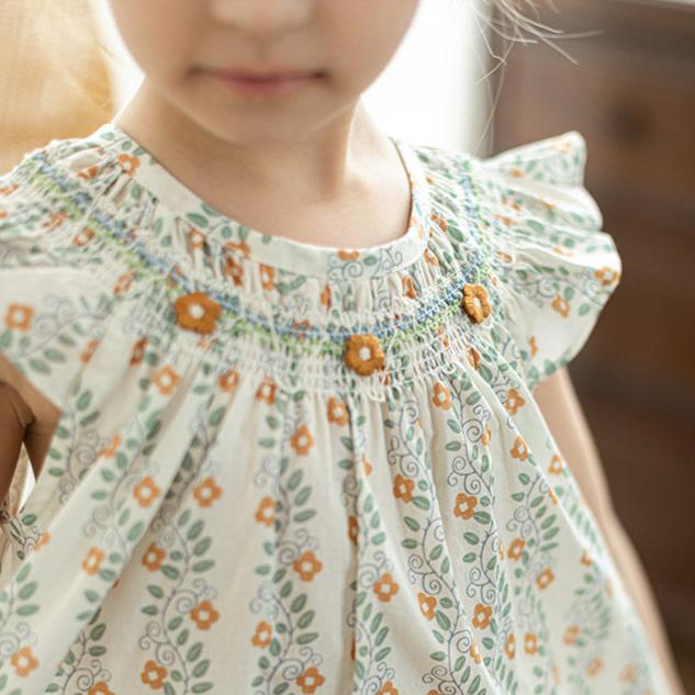 Whimsy Days in Marigold Dress