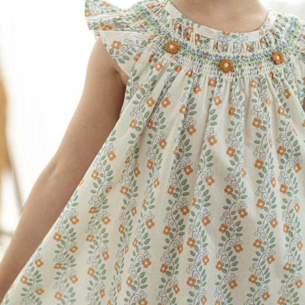 Whimsy Days in Marigold Dress