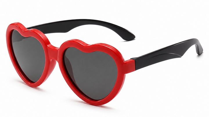 Flexible Heart Sunglasses with Polarised Lenses Ages 0 - 8