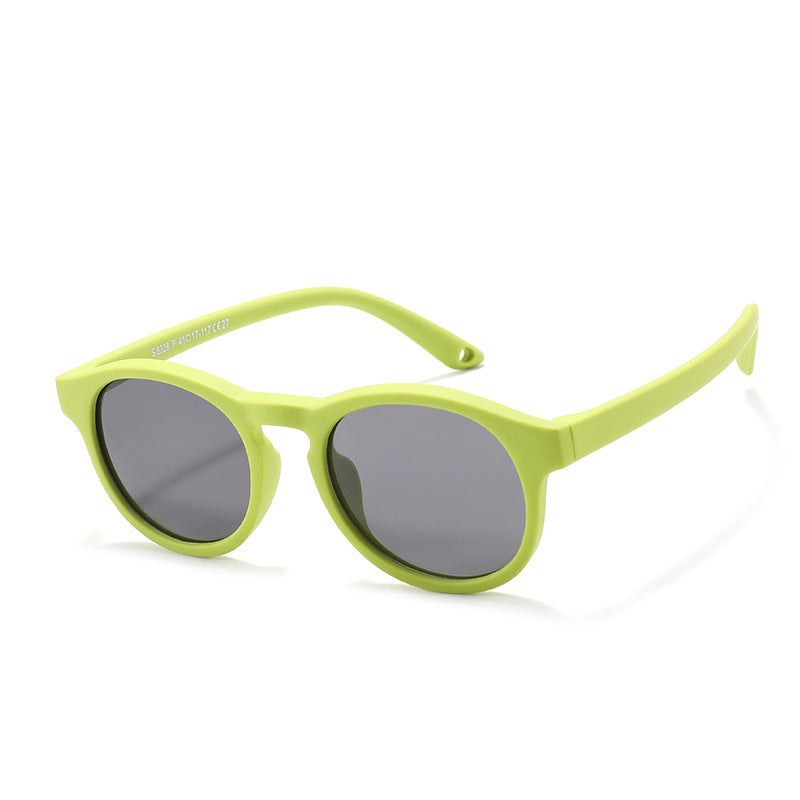Flexible Classic Oval Sunglasses with Polarised Lenses Ages 0 - 8
