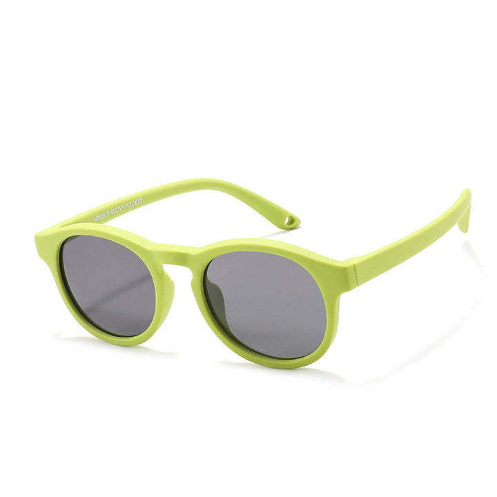 Flexible Classic Oval Sunglasses with Polarised Lenses Ages 0 - 8