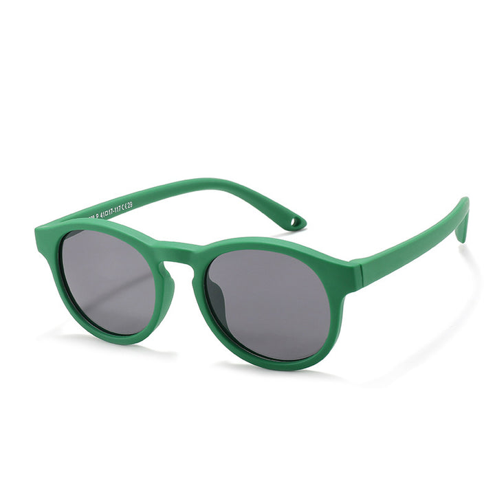 Flexible Classic Oval Sunglasses with Polarised Lenses Ages 0 - 8