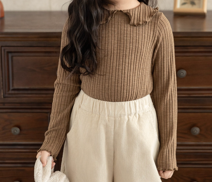 The Softest Lettuce Edge Long Sleeve Top