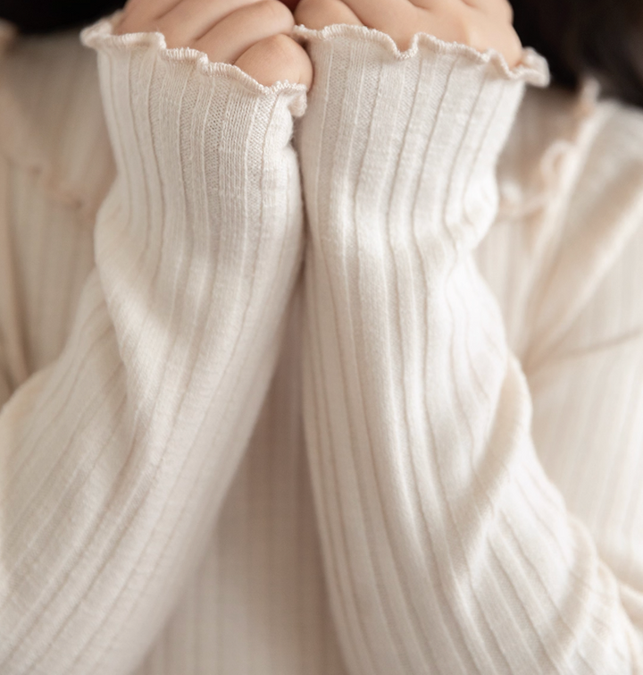 The Softest Lettuce Edge Long Sleeve Top