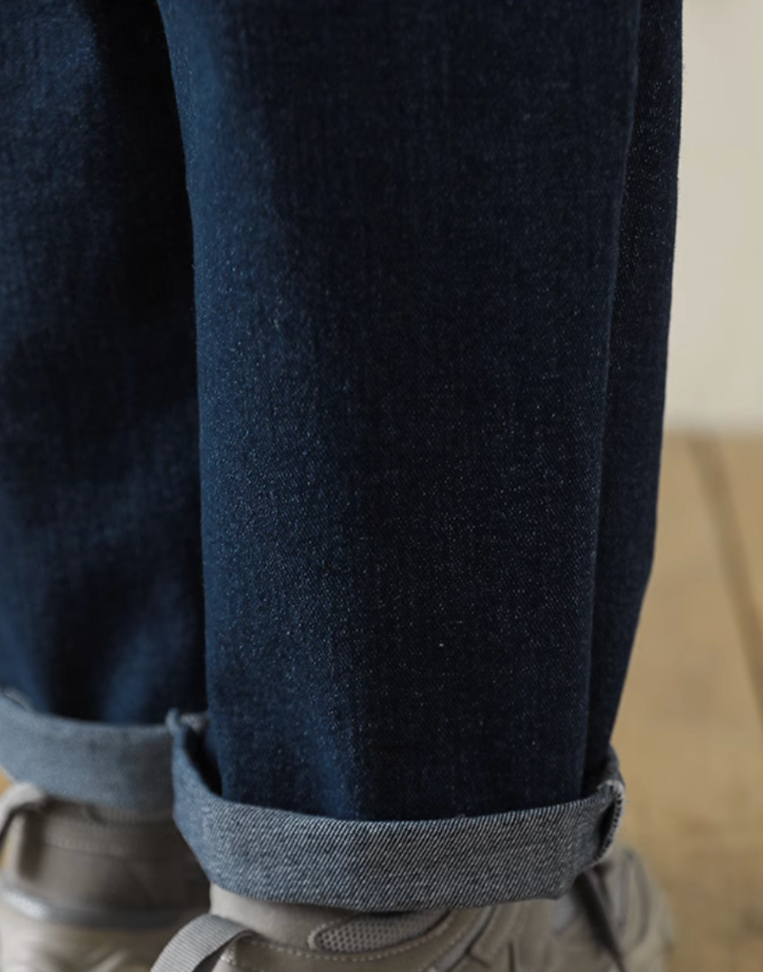 The Explorer Jeans in Denim Blue