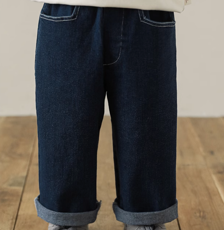 The Explorer Jeans in Denim Blue