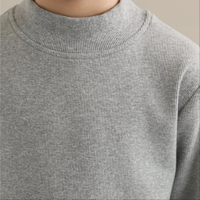 Everyday Essential Ribbed Mock Neck