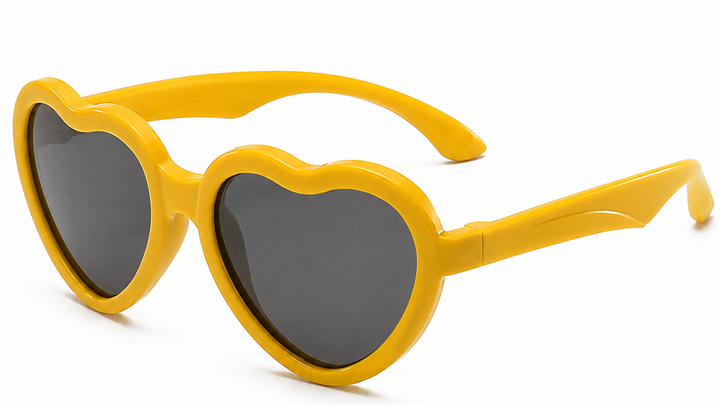 Flexible Heart Sunglasses with Polarised Lenses Ages 0 - 8