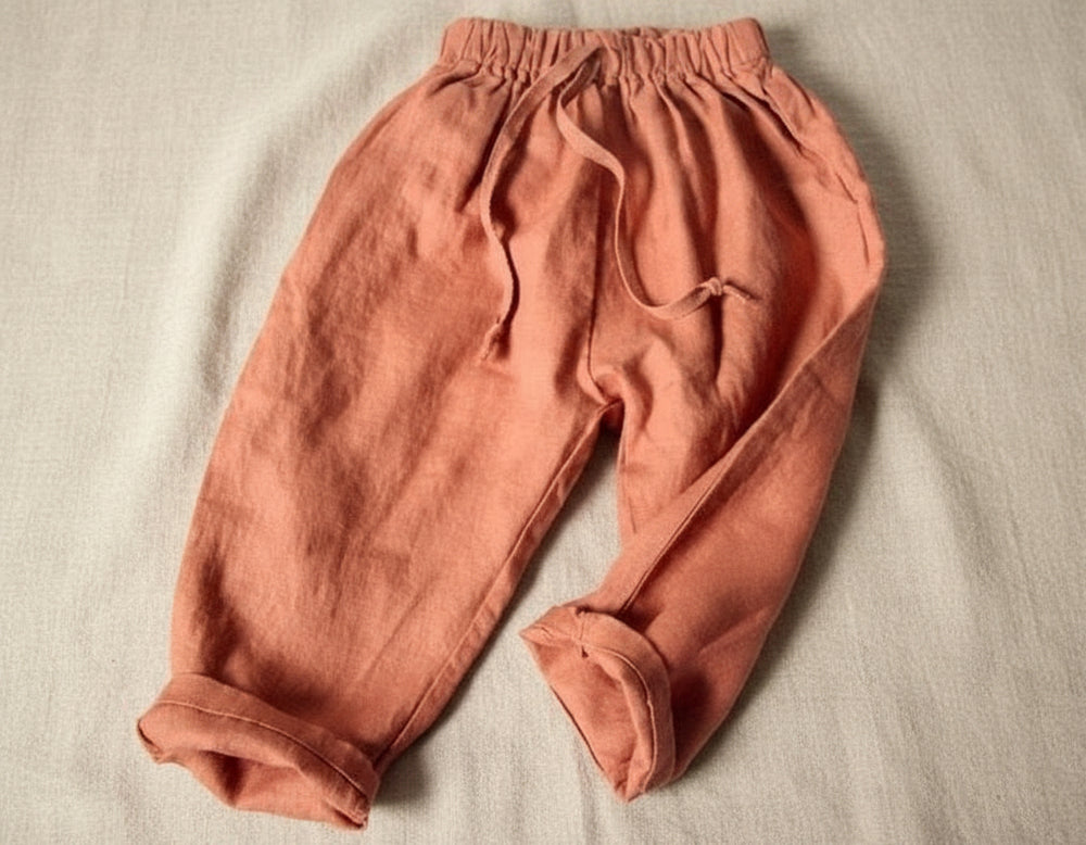 Easy Does It Pants - Linen/Cotton Blend - littleclothingco