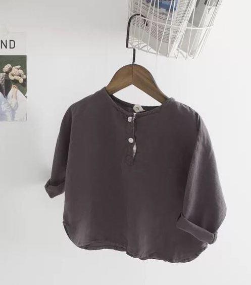 Holiday Mode Loose Shirt - Linen/ Cotton - littleclothingco
