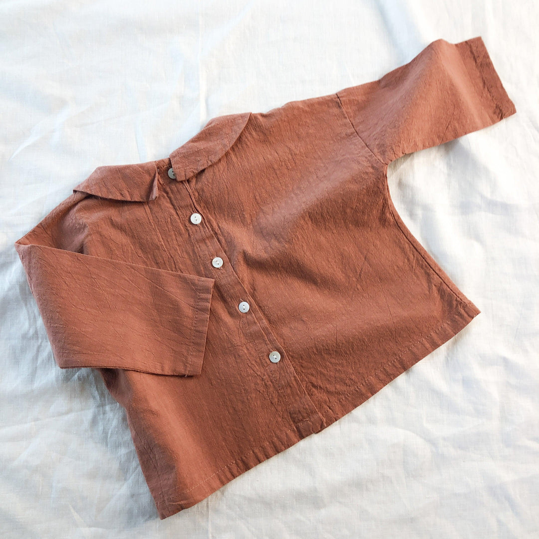 Little Doll Collar Blouse Shirt - littleclothingco