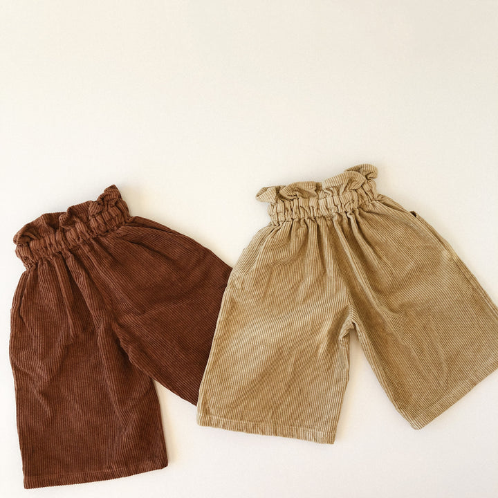 Chunky Flared Corduroy Pants - Size 3-4 & 5-7