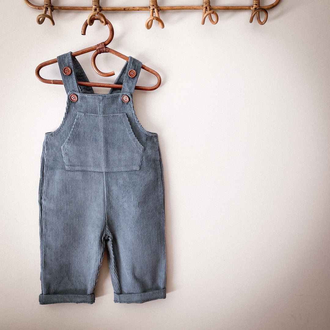 Classic Chunky Corduroy Pocket Long Overalls - Now in Five Colourways!